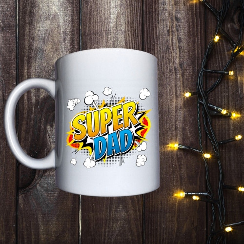 Чашка з принтом - Super Dad