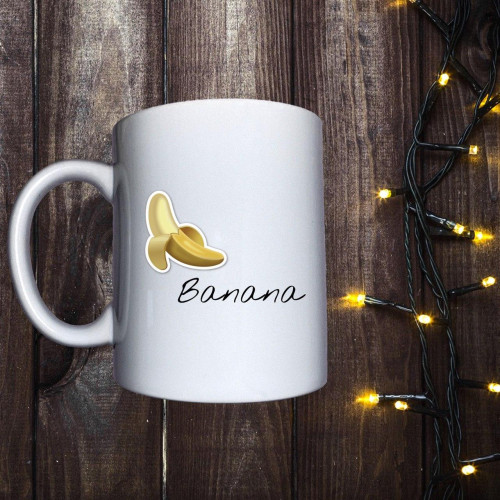 Чашка з принтом - Banana