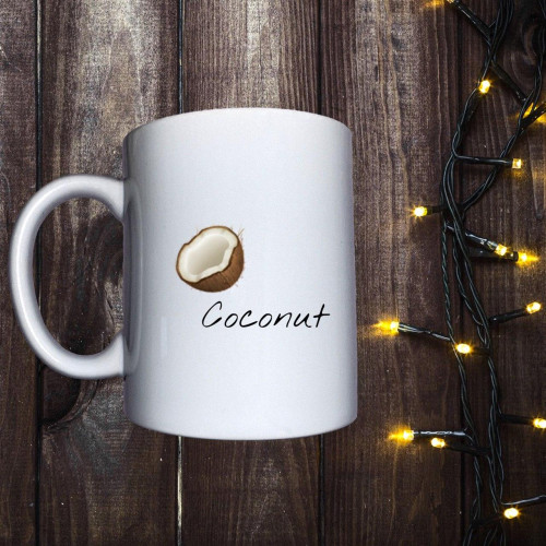 Чашка з принтом - Coconut
