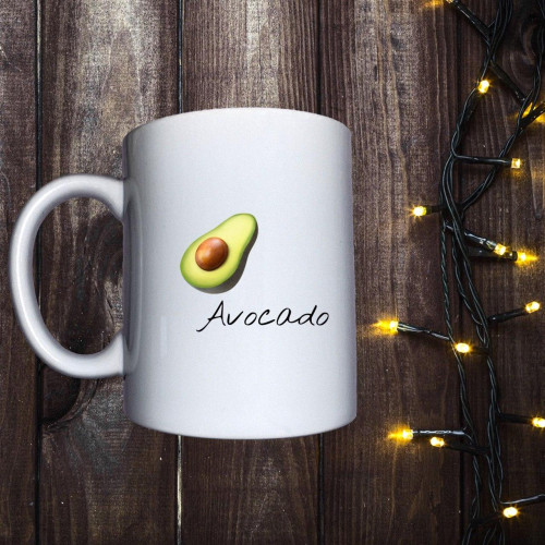 Чашка з принтом - Avocado