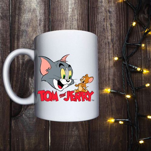 Чашка з принтом - Том і Джеррі