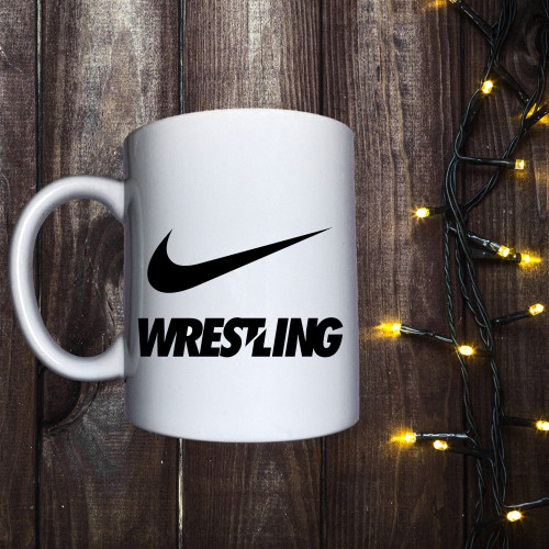 Чашка з принтом - Wrestling