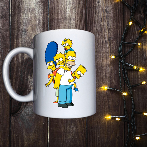 Чашка з принтом - Симпсоны