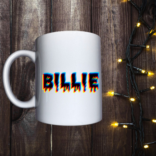 Чашка з принтом - Billie