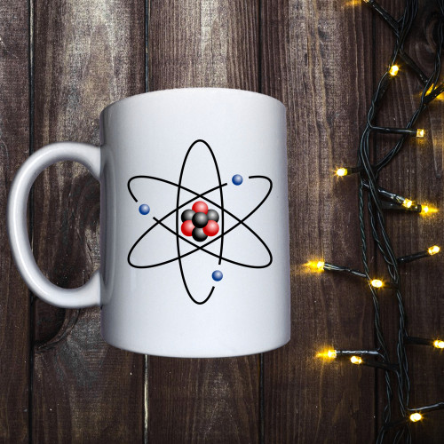 Чашка з принтом - Атоми