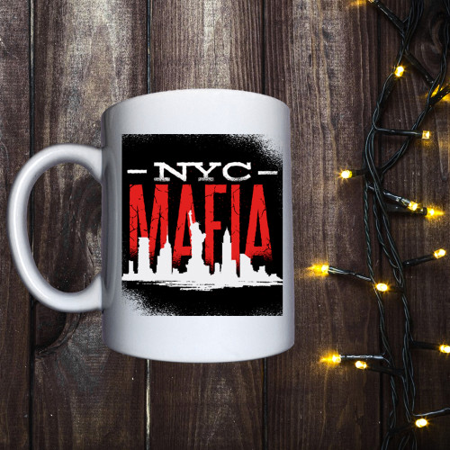 Чашка з принтом - Нью Йорк Мафія