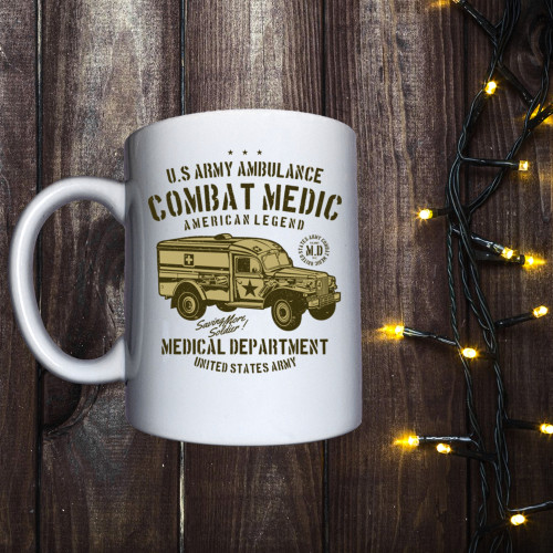 Чашка з принтом - Combat medic