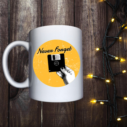 Чашка з принтом - Never fonger