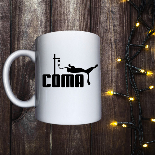 Чашка з принтом - Coma