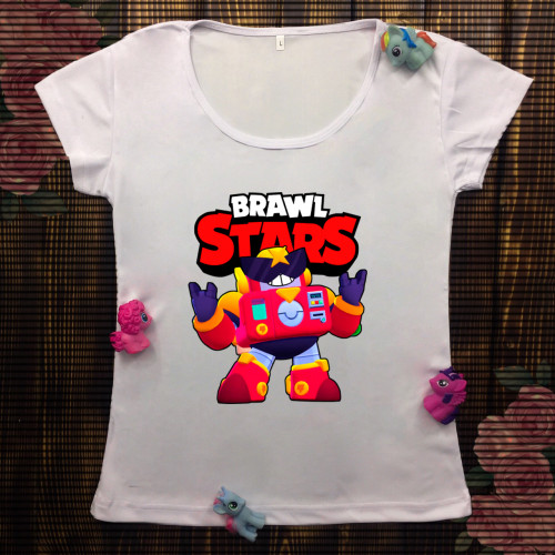 Жіноча футболка з принтом - Surge Brawl Stars
