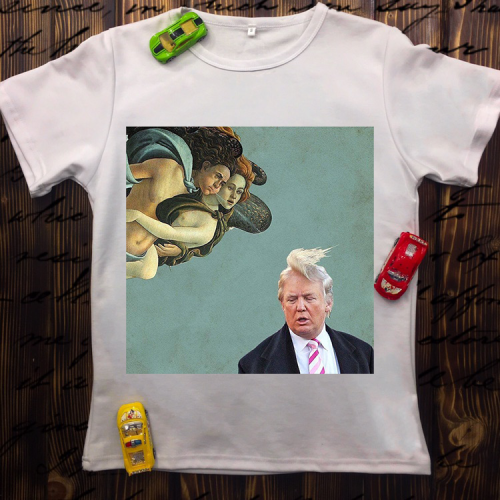 Чоловіча футболка з принтом - Його величність Трамп