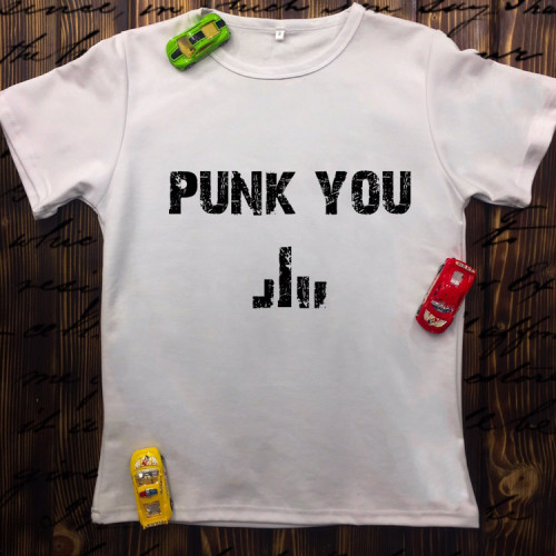Чоловіча футболка з принтом - Punk You