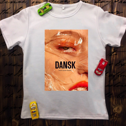 Чоловіча футболка з принтом - Dansk