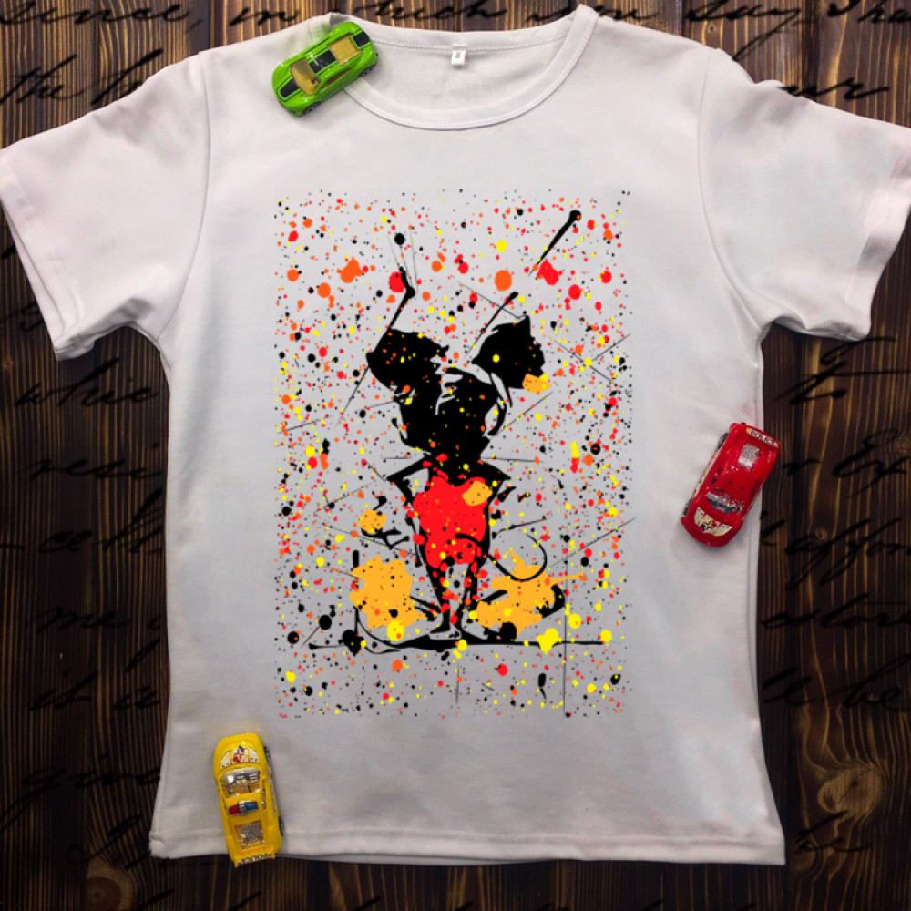 Дитяча футболка з принтом - Міккі Маус