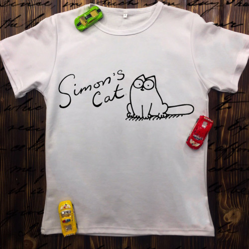 Чоловіча футболка з принтом - Simon`s Cat