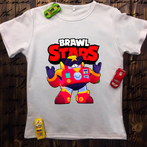 Чоловіча футболка з принтом - Surge Brawl Stars
