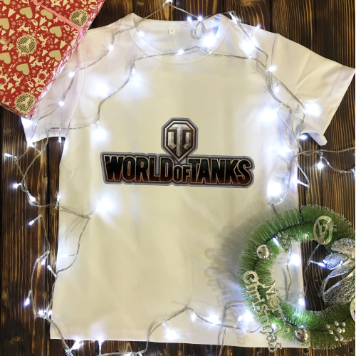 Чоловіча футболка з принтом - World of Tanks