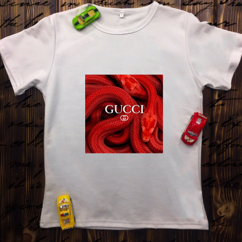 Чоловіча футболка з принтом - Gucci