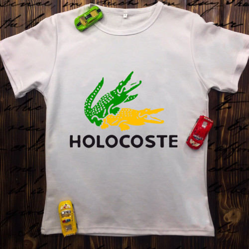 Чоловіча футболка з принтом - Holocoste