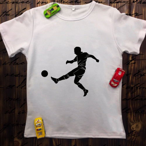 Чоловіча футболка з принтом - Футбол