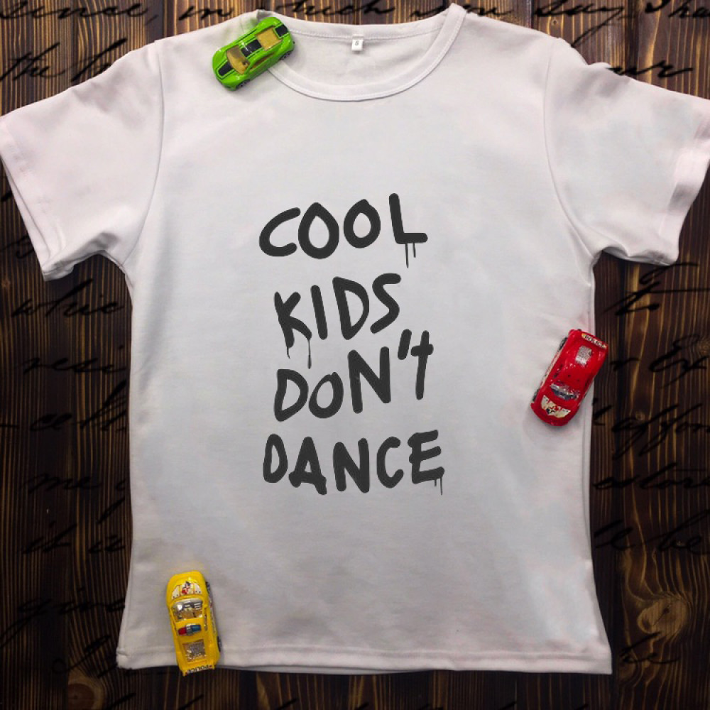 Чоловіча футболка з принтом - Cool Kids don`t dance
