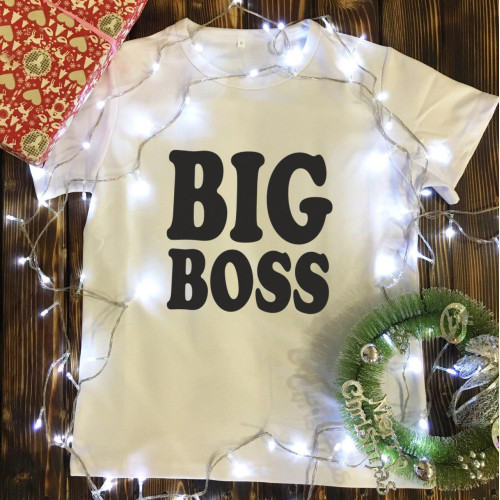 Чоловіча футболка з принтом - Big Boss