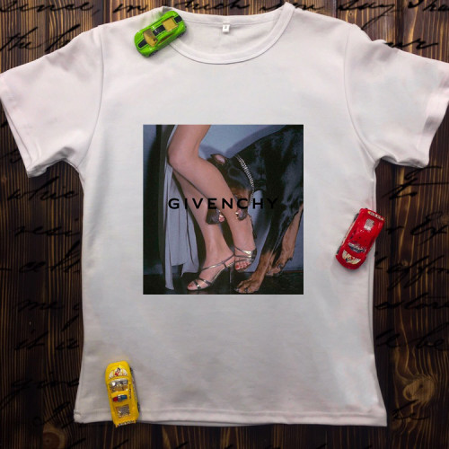 Чоловіча футболка з принтом - Givenchy