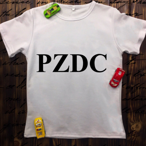 Чоловіча футболка з принтом - PZDC