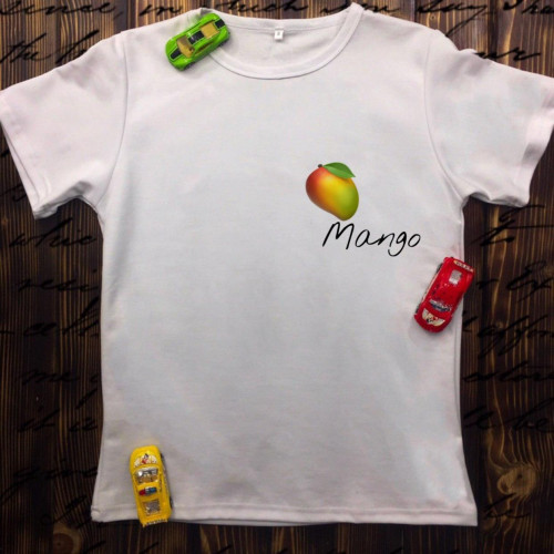 Чоловіча футболка з принтом - Mango