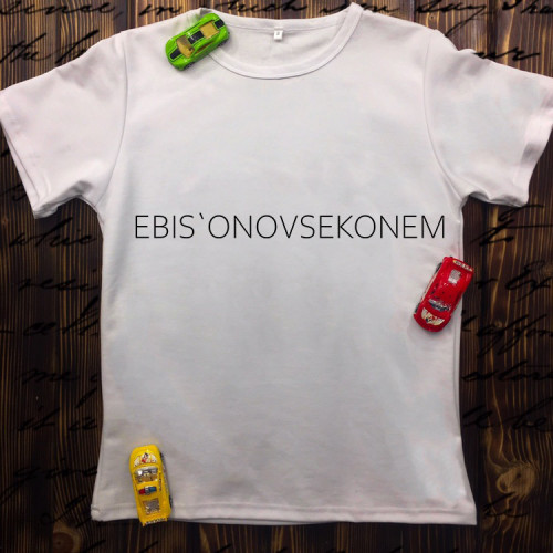 Чоловіча футболка з принтом - Ebis`onovsekonem