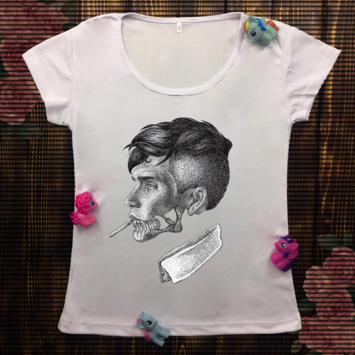 Жіноча футболка з принтом - Томас Шелбі