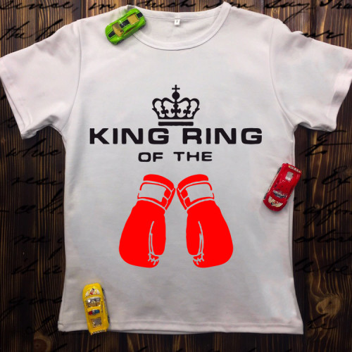 Чоловіча футболка з принтом - King Ring Of the