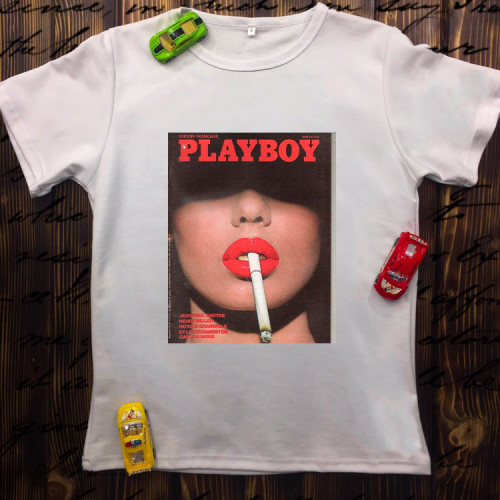Чоловіча футболка з принтом - Playboy