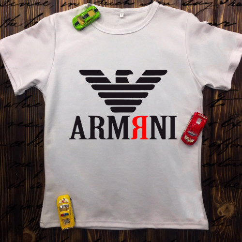 Чоловіча футболка з принтом - Armяni