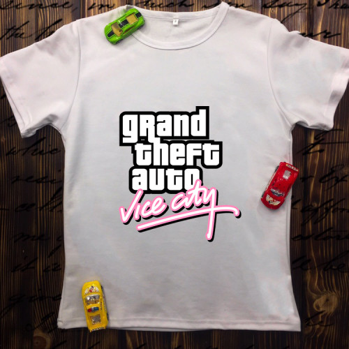 Чоловіча футболка з принтом - GTA