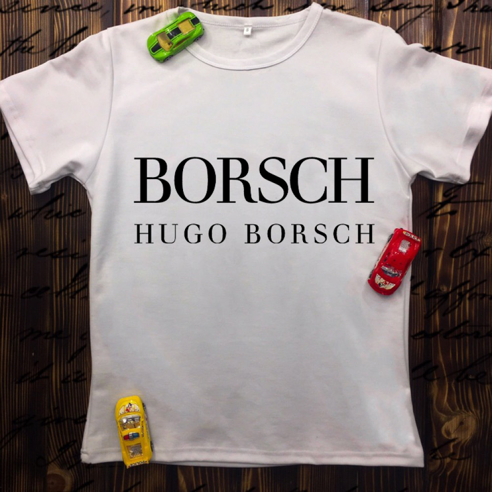 Чоловіча футболка з принтом - Borsch