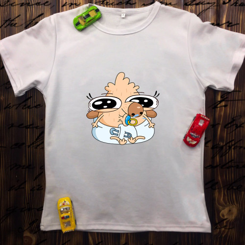 Чоловіча футболка з принтом - Дигги малюк