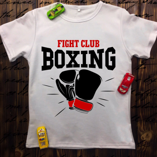 Чоловіча футболка з принтом - Fight club Boxing