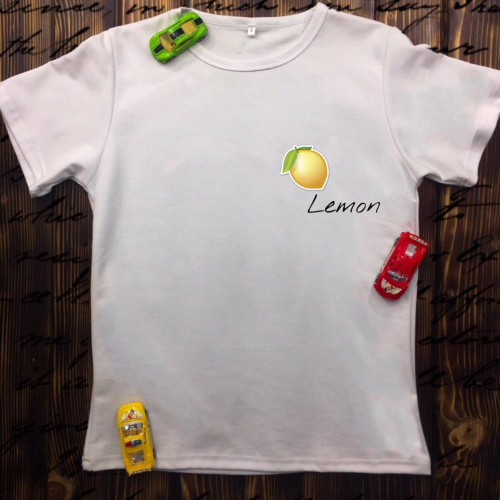 Чоловіча футболка з принтом - Lemone