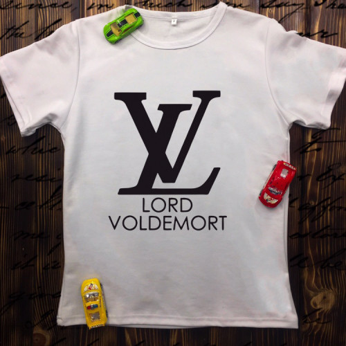 Чоловіча футболка з принтом - Lord Voldemort
