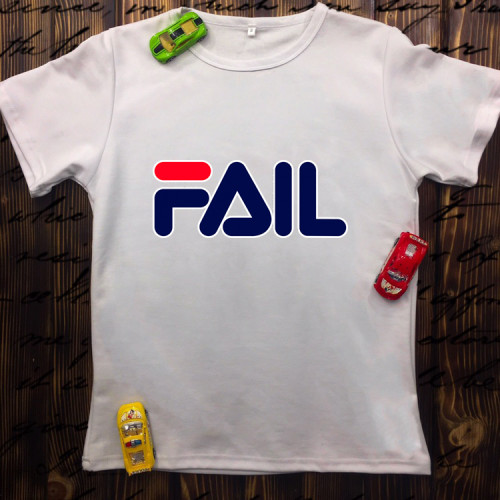 Чоловіча футболка з принтом - Fail