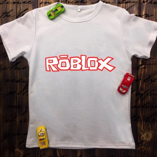 Чоловіча футболка з принтом - Roblox Лого
