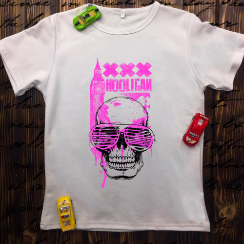 Чоловіча футболка з принтом - Hooligan