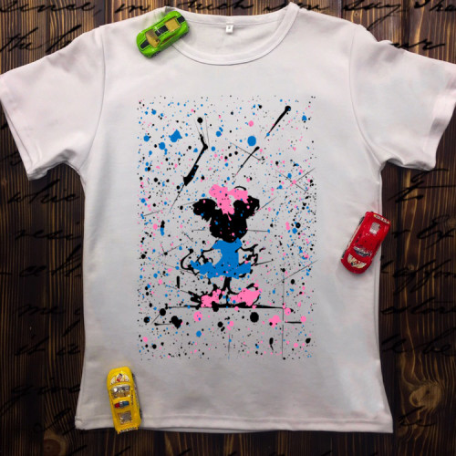 Дитяча футболка з принтом - Мінні Маус