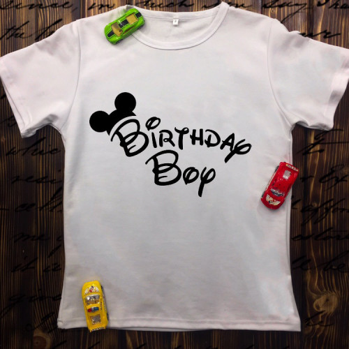Чоловіча футболка з принтом - Birthday boy. Disney
