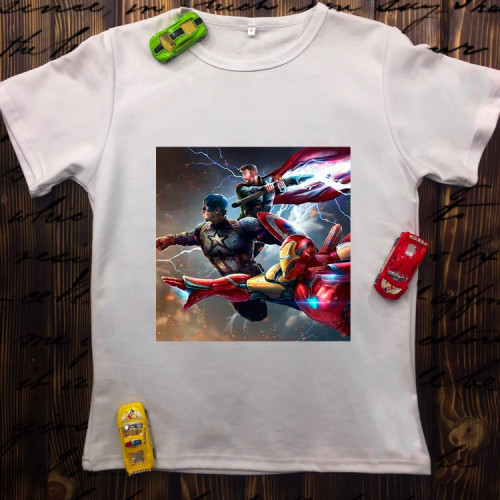 Чоловіча футболка з принтом - Art Marvel