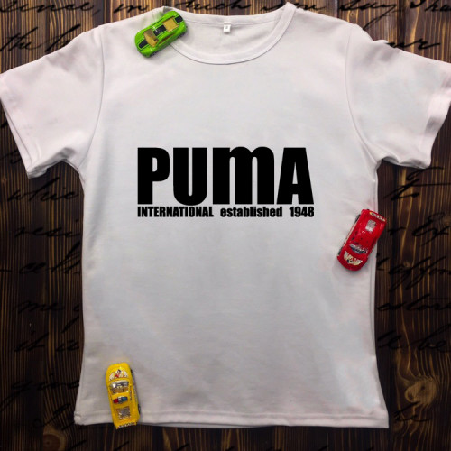 Чоловіча футболка з принтом - Puma