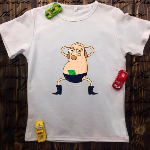 Чоловіча футболка з принтом - Діггі стріптезёр