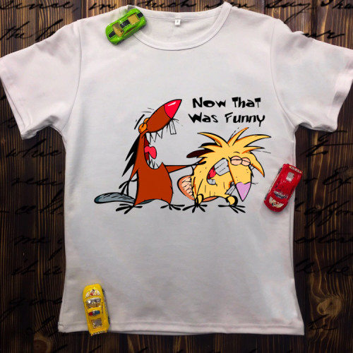 Дитяча футболка з принтом - Злюка Бобер 