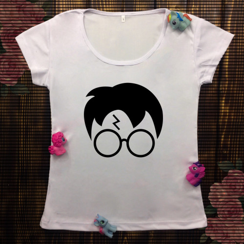 Жіноча футболка з принтом - Гаррі Поттер